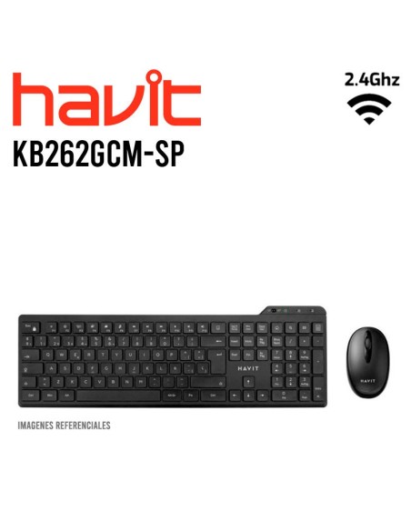 KIT HAVIT KB262GCM-SP NEGRO