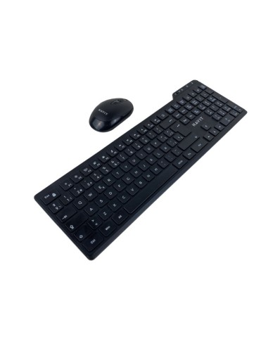 KIT HAVIT KB262GCM-SP NEGRO |WIRELESS|TECLADO +...