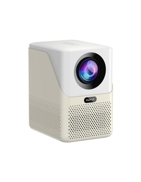 PROYECTOR HAVIT (PJ216A PRO) WHITE|1920X1080|300 ANSI LUMENES|SOPORTA 4K