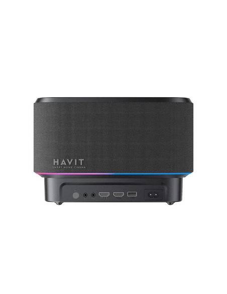 PROYECTOR HAVIT ( PJ300 PRO ) 1920X1080 | 14000 LUMENES - 550 ANSI LUMENS | NEGRO