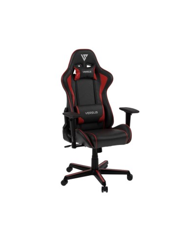 SILLA GAMER VERSUS V-10 NEGRO/ROJO