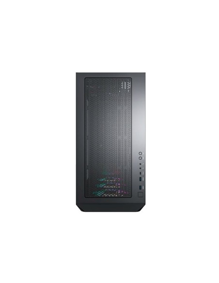 CASE MONTECH AIR 903 MAX BLACK ( AIR 903 MAX ) S/ FUENTE | VIDRIO TEMPLADO | 4 LED-ARGB