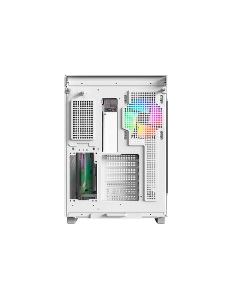 CASE MONTECH KING 65 PRO WHITE ( KING 65 PRO ) S/FUENTE | VIDRIO TEMPLADO | 3 LED-ARGB