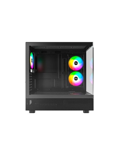 CASE MONTECH XR BLACK ( XR ) S/ FUENTE | VIDRIO...