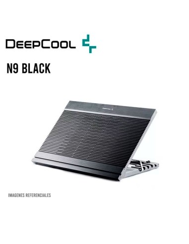 COOLER PARA LAPTOP DEEP COOL N9 BLACK ( DP-N146-N9BK ) VENTILADOR DE 180MM