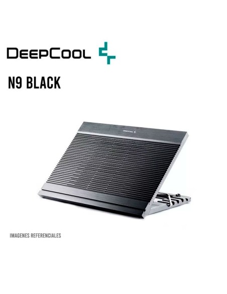 COOLER PARA LAPTOP DEEP COOL N9 BLACK ( DP-N146-N9BK ) VENTILADOR DE 180MM