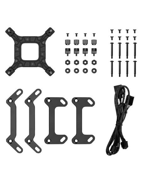 SISTEMA DE ENFRIAMIENTO LIQUIDO DEEPCOOL LP240 (R-LP240-BKMSNC-G-1) PANTALLA DIGITAL| LED-ARGB