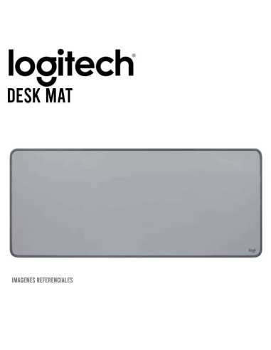 PAD MOUSE LOGITECH DESK MAT GREY  (956-000047)