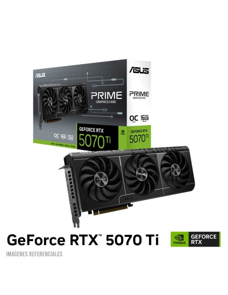 TARJETA DE VIDEO ASUS PRIME RTX 5070TI 16GB GDDR7 OC EDITION ( PRIME-RTX5070TI-O16G ) 256 BIT