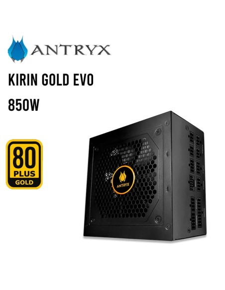 FUENTE DE PODER ANTRYX 850W KIRIN GOLD EVO ( GPX850S ) 80 PLUS GOLD| FULL MODULAR