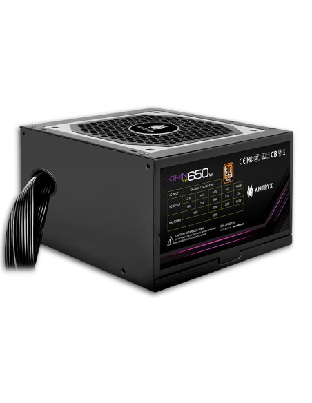 FUENTE DE PODER ANTRYX 650W KIRIN V2 ( AP-KB650 ) 80 PLUS BRONZE