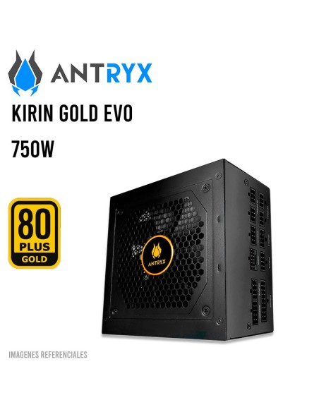 FUENTE DE PODER ANTRYX 750W KIRIN GOLD EVO ( GPX750S ) 80 PLUS GOLD| PCIE GEN 5 | FULL MODULAR