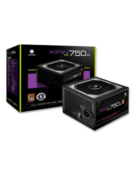 FUENTE DE PODER ANTRYX 750W KIRIN V2 ( AP-KB750 ) 80 PLUS BRONZE