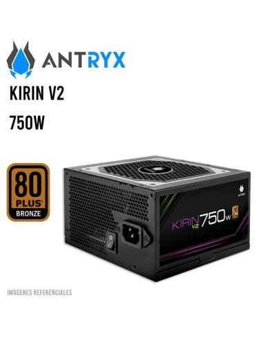 FUENTE DE PODER ANTRYX 750W KIRIN V2 ( AP-KB750 ) 80 PLUS BRONZE