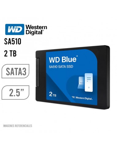 UNIDAD SSD WESTERN DIGITAL SA510 2TB SATA (WDS200T3B0A)