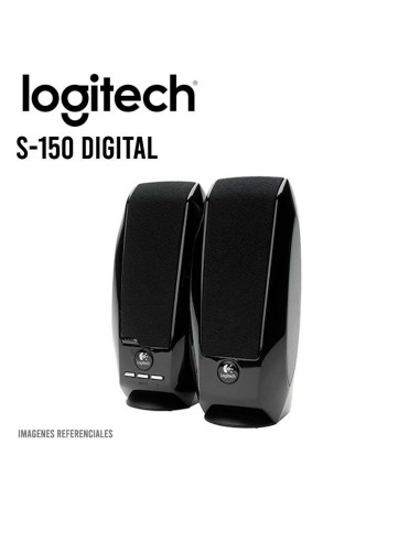 PARLANTE LOGITECH S-150 DIGITAL USB NEGRO...