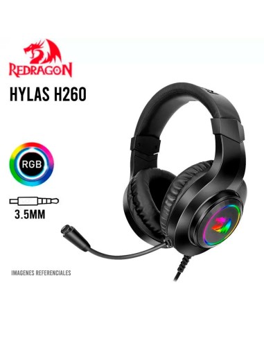 AUDIFONO GAMER REDRAGON HYLAS
