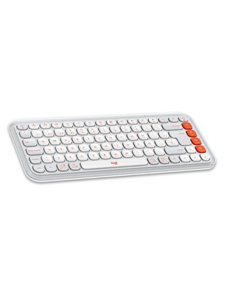 KIT TECLADO+ MOUSE LOGITECH POP ICON WHITE (920-013055) BLUETOOTH/ WIRELESS SP