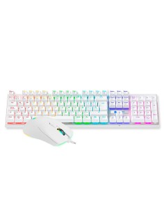 KIT TECLADO Y MOUSE ANTRYX GC-3100 WHITE SWITCH BLUE... 2