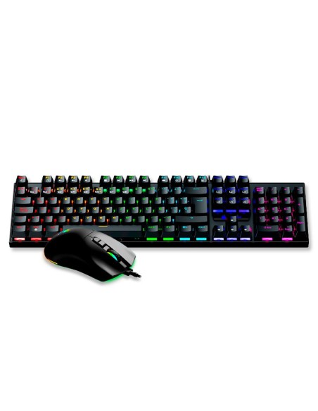 KIT GAMER ANTRYX GC-3100 BLACK (AGC-3100KBL-SP) TECLADO SWITCH BLUE - MOUSE