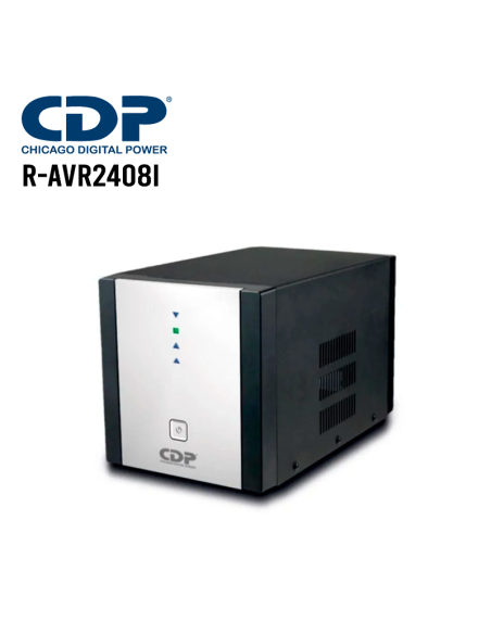 ESTABILIZADOR 2400VA/1800W CDP R-AVR2408I 220V 8 TOMACORRIENTES