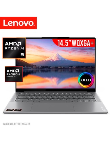 LAPTOP LENOVO YOGA PRO 7 14ASP9 RYZEN AI 9-365 32GB 1TB SSD 14.5 WQXGAPLUS WINDOWS 11 (83HN001SLM)