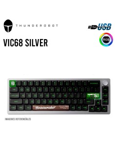 TECLADO GAMER THUNDEROBOT VIC68