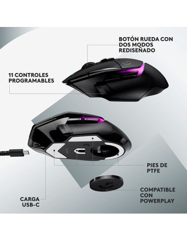 MOUSE LOGITECH G502 X PLUS ( 910-006160 )...