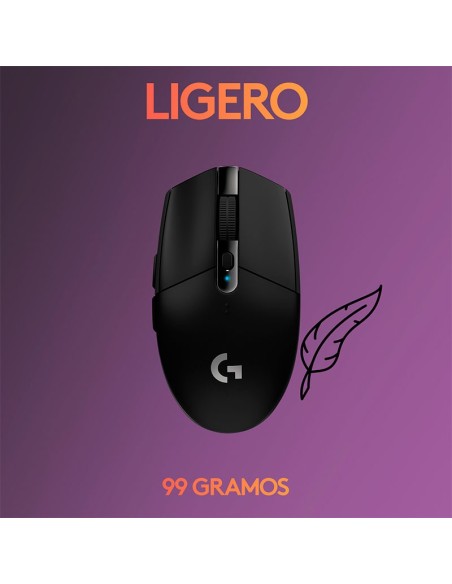 MOUSE GAMER LOGITECH G305 LIGHTSPEED (910-005281) WIRELESS | BLACK