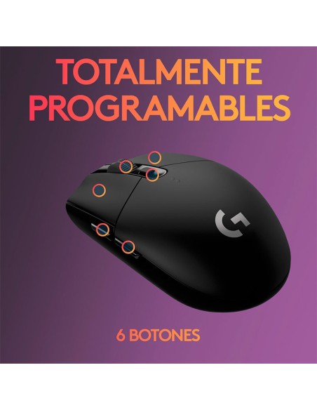 MOUSE GAMER LOGITECH G305 LIGHTSPEED (910-005281) WIRELESS | BLACK