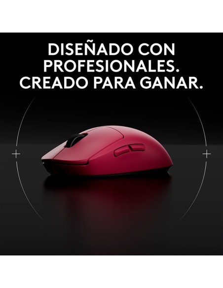 MOUSE GAMER LOGITECH G PRO 2 LIGHTSPEED (910-007291) WIRELESS | MAGENTA | HERO 2 - 44K DPI | LED-RGB