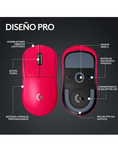 MOUSE GAMER LOGITECH G PRO X SUPERLIGHT 2...