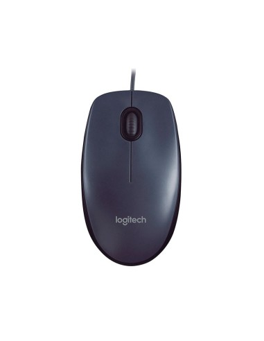 MOUSE LOGITECH M90 (910-004053) USB | NEGRO