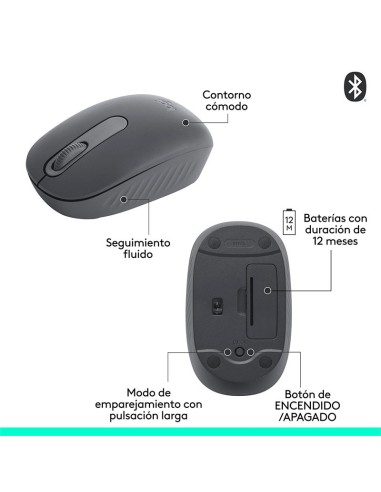 MOUSE LOGITECH M196 ( 910-007456 ) BLUETOOTH |...