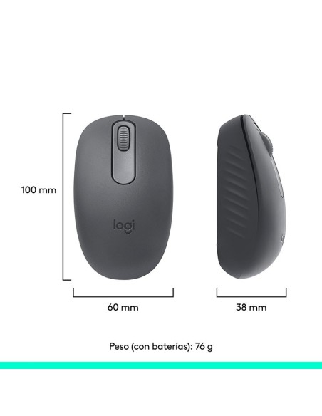 MOUSE LOGITECH M196 ( 910-007456 ) BLUETOOTH | BLACK