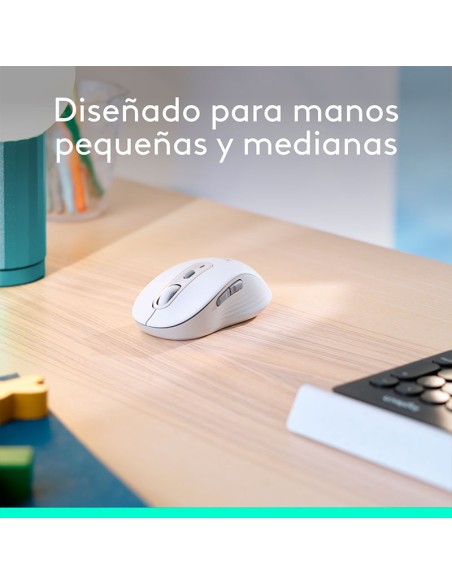 MOUSE LOGITECH M650 SIGNATURE SILENT WIRELESS WHITE (910-006252)