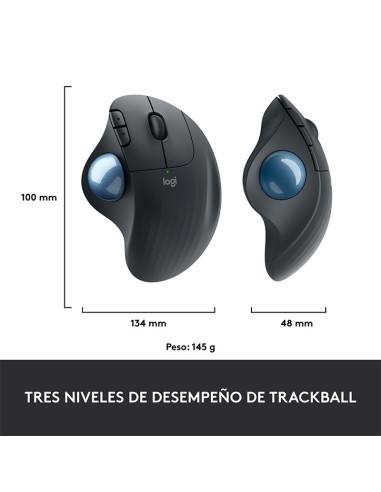 MOUSE LOGITECH ERGO M575S TRACKBALL SILENT (...