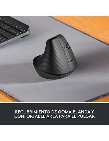 MOUSE LOGITECH LIFT VERTICAL ERGONOMICO (...
