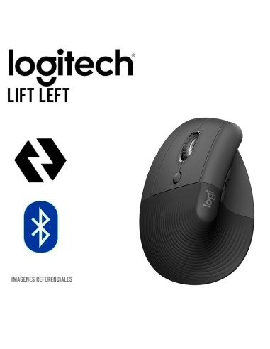 MOUSE LOGITECH LIFT LEFT VERTICAL ( 910-006467 ) WIRELESS | BT-BLACK