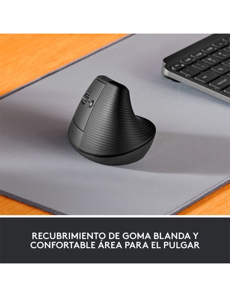 MOUSE LOGITECH LIFT LEFT VERTICAL ( 910-006467 ) WIRELESS | BT-BLACK