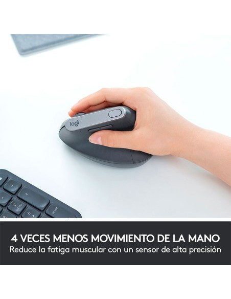MOUSE LOGITECH MX VERTICAL ADVANCE ERGONOMIC ( 910-005449 ) WIRELESS - BT | BLACK