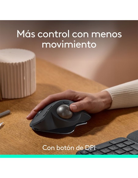 MOUSE LOGITECH MX ERGO S (910-007261) BLUETOOTH| TRACKBALL| BLACK