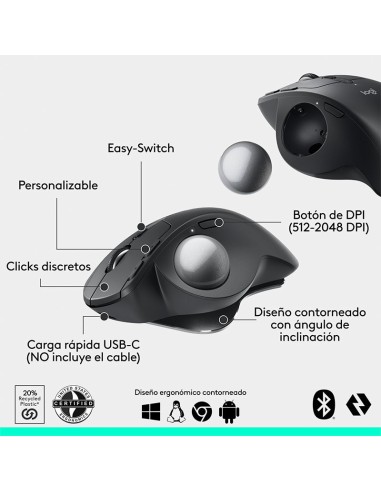 MOUSE LOGITECH MX ERGO S ( 910-007261 )...