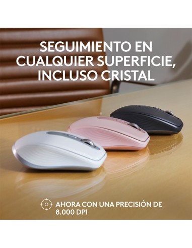 MOUSE LOGITECH MX ANYWHERE 3S ROSE (910-006934)...