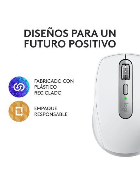 MOUSE LOGITECH MX ANYWHERE 3S ( 910-006933 ) BLUETOOTH | PALE GREY