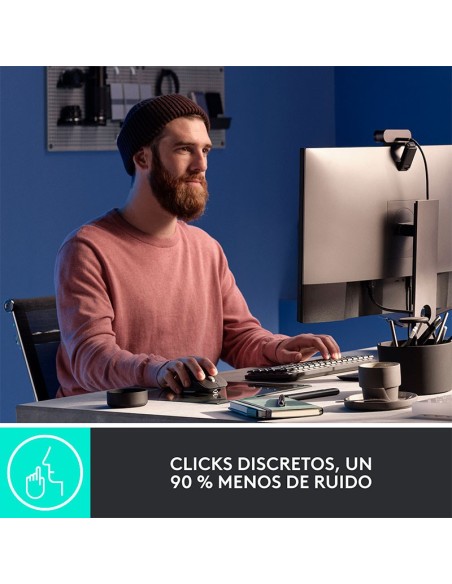 MOUSE LOGITECH MX MASTER 3S GREY (910-006562) WIRELESS