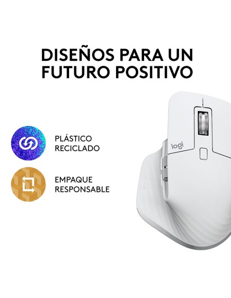 MOUSE LOGITECH MX MASTER 3S GREY (910-006562) WIRELESS