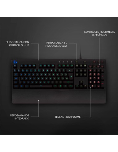 TECLADO GAMER LOGITECH G213 PRODIGY...
