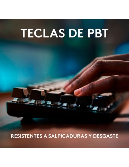 TECLADO GAMER LOGITECH G413 SE ( 920-010433 ) SWITCH TACTILE MECHANICAL | LED-BLANCO