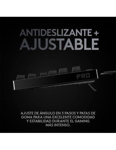 TECLADO GAMER LOGITECH PRO RGB (920-009388)...